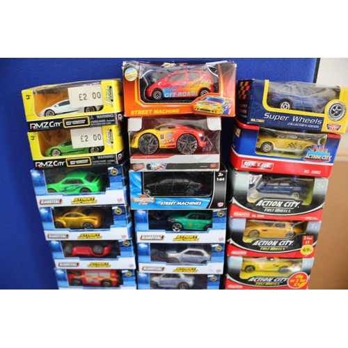 49 - Large Selection of over 75 Boxed Die Cast Model Vehicles