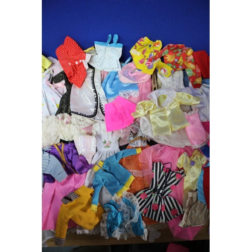 5 - Huge Selection of Dolls Clothes and Accessories - Over 100 Pieces, Several Aged, believed to be for ... 