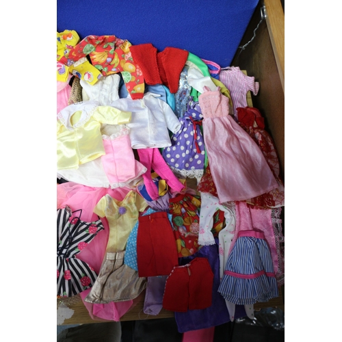 5 - Huge Selection of Dolls Clothes and Accessories - Over 100 Pieces, Several Aged, believed to be for ... 