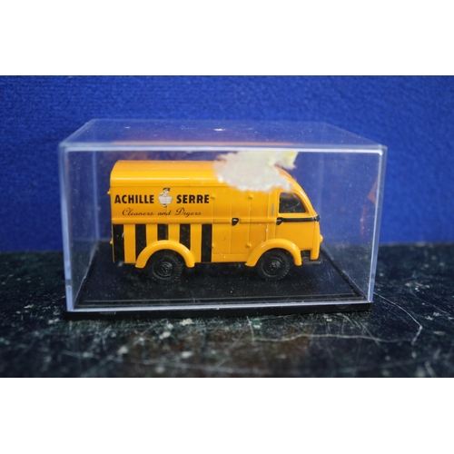 60 - Oxford Die Cast Vintage Austen Yellow Van - Boxed - 1:76