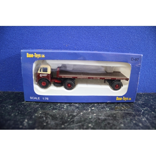 75 - Base Toys Die Cast J & A Smith Lorry - Boxed - 1:76