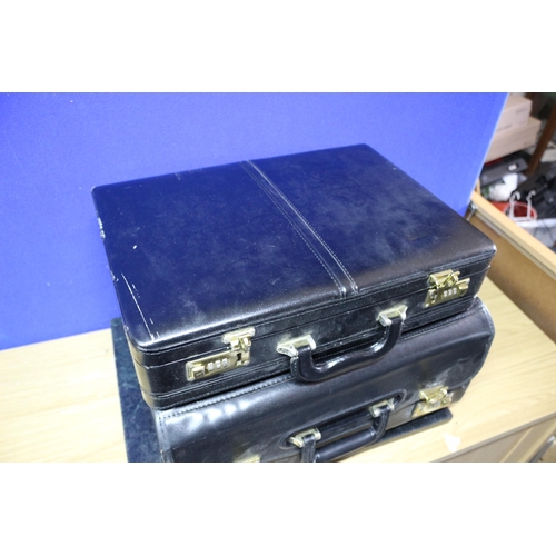 8 - Leather Briefcase and Organiser