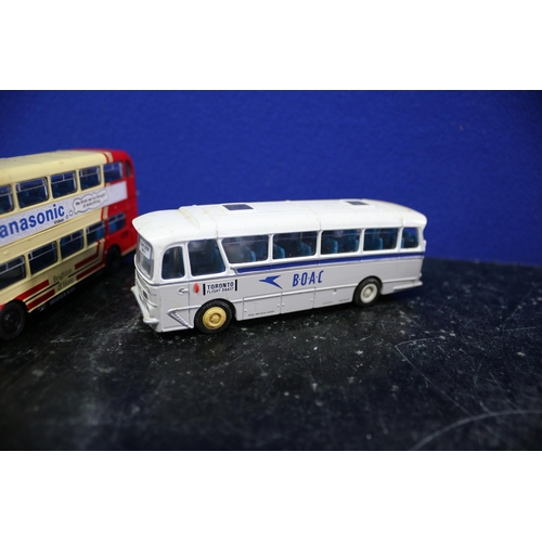 81 - Selection of 7 x EFE Metal Base Buses