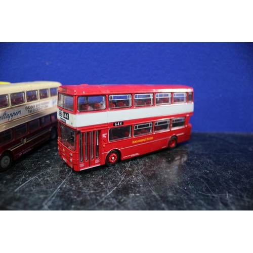 81 - Selection of 7 x EFE Metal Base Buses