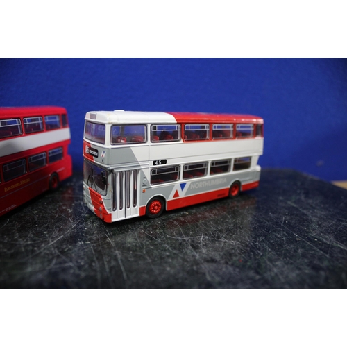 81 - Selection of 7 x EFE Metal Base Buses