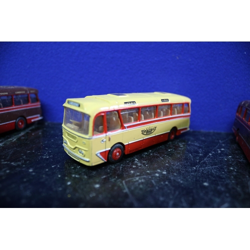 82 - Selection of 6 x EFE Die Cast Buses