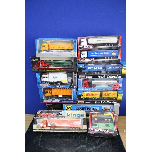 87 - 12 x Boxed Lorries - Various Makers