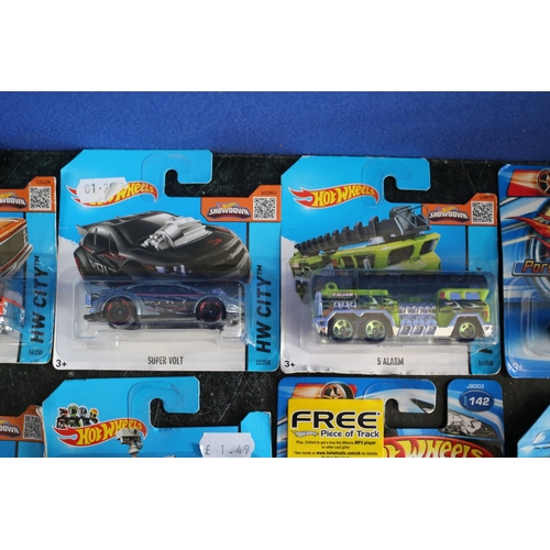 94 - 15 x Die Cast Hot Wheels Card Back Vehicles