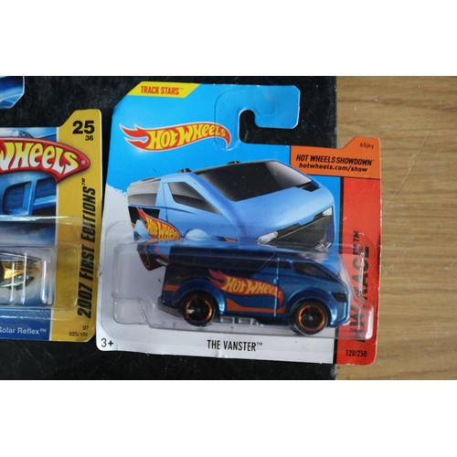 94 - 15 x Die Cast Hot Wheels Card Back Vehicles