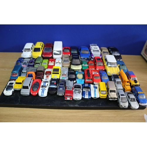 97 - Large Selection of Played With Vehicles including Hot Wheels and Matchbox