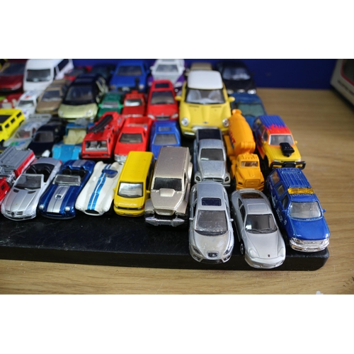 97 - Large Selection of Played With Vehicles including Hot Wheels and Matchbox