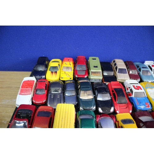 98 - Large Bundle of Unboxed Pre-Loved and Played With Die Cast Vehicles including Hotwheels and Matchbox