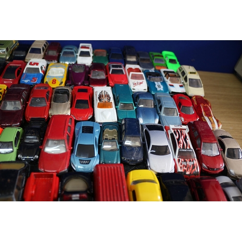 98 - Large Bundle of Unboxed Pre-Loved and Played With Die Cast Vehicles including Hotwheels and Matchbox