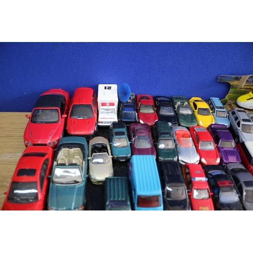 99 - Large Bundle of Die Cast Pre Loved and Played with Vehicles including Hot Wheels and Matchbox