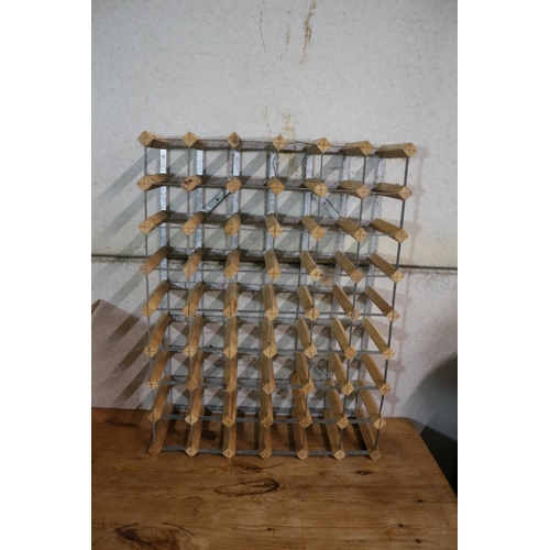 118 - 48 Hole Wine Rack