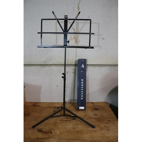 128 - Adjustable Music Stand in Box