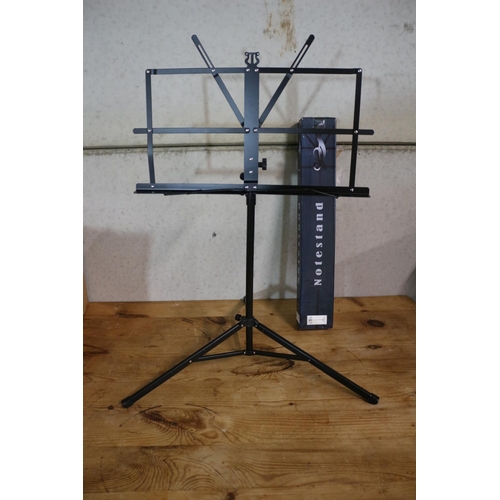 128 - Adjustable Music Stand in Box