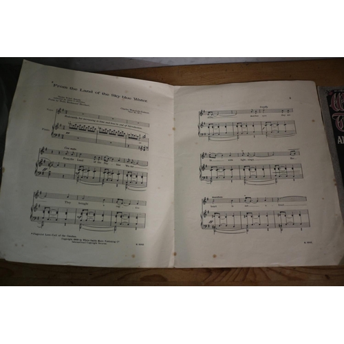 142 - 2 Vintage Music Sheets / Booklets