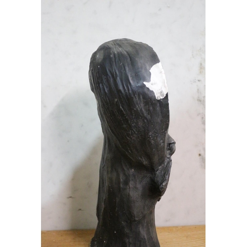 145 - Heavy Figurine - Possibly Mary - 22cm Tall