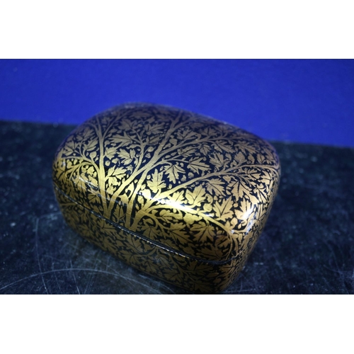 159 - Highly Decorated Paper Mache Box