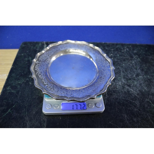 165 - Silver Plated Dish - 177.2g