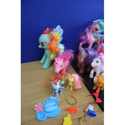 169 - Large Collection of My Little Pony Horses and other plus Accessories