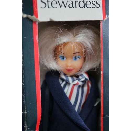 172 - Vintage British Airways Air Stewardess Doll