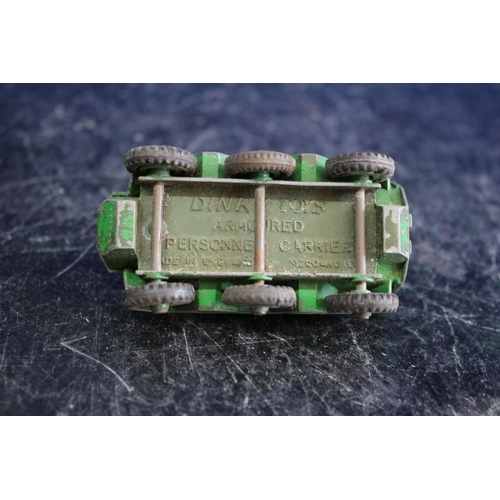 180 - Mainly Dinky Vintage Die Cast Military Vehicles