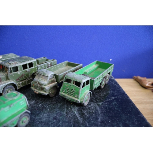 180 - Mainly Dinky Vintage Die Cast Military Vehicles