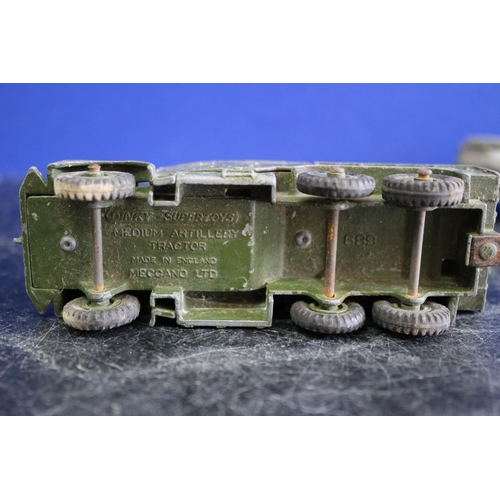 180 - Mainly Dinky Vintage Die Cast Military Vehicles