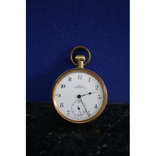 289 - L Reich Pocket Watch - working