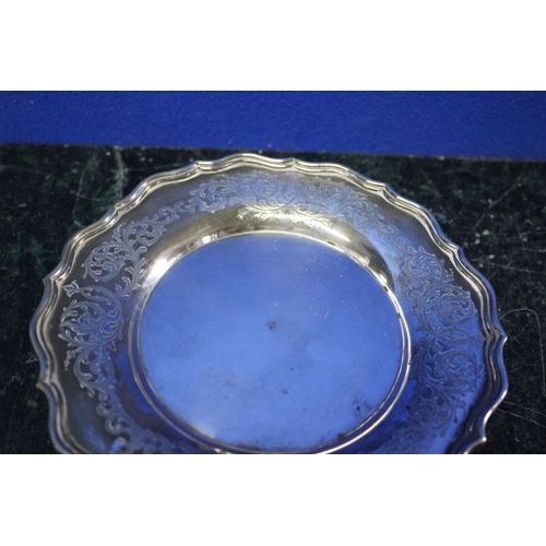 51 - Silver Plated Dish - 177.2g