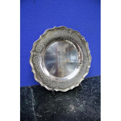 51 - Silver Plated Dish - 177.2g