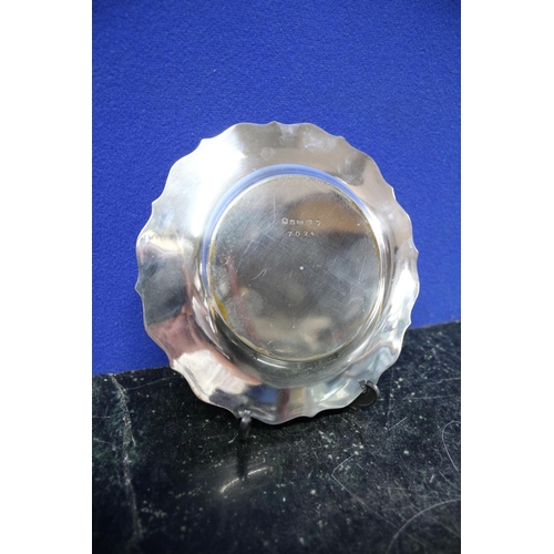 51 - Silver Plated Dish - 177.2g