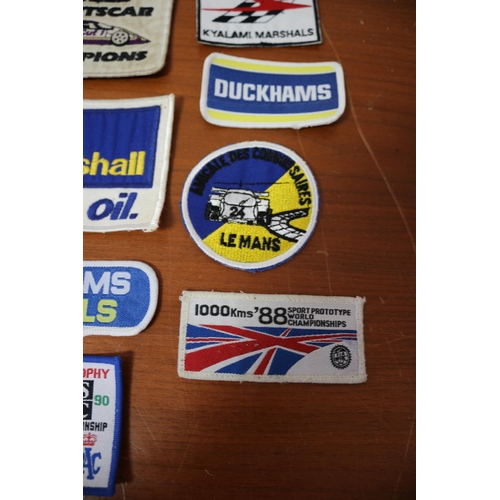 355 - Bundle of Sew On Motoring Genre Badges