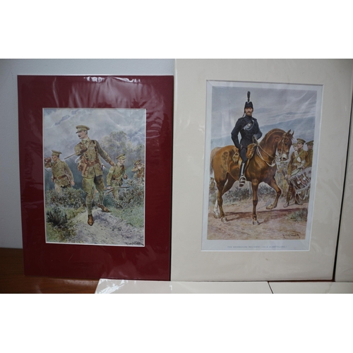 360 - 5 x Original R.C. Woodville Military Prints - 1890