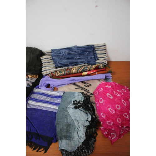 366 - Very Nice Selection of Ladies Shawls / Scarves and Pashmina