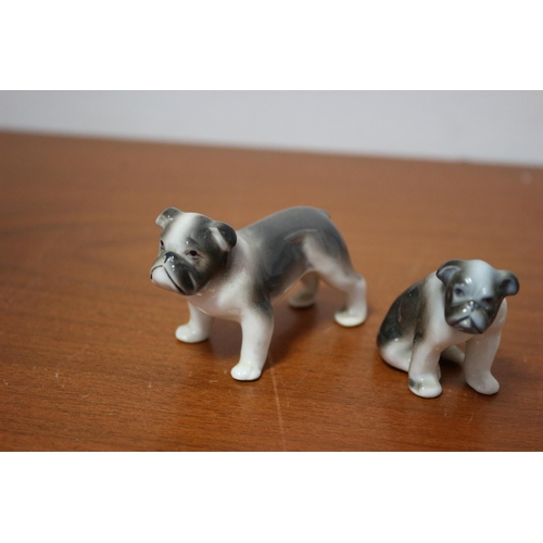 377 - Set of 3 Small China Bulldogs