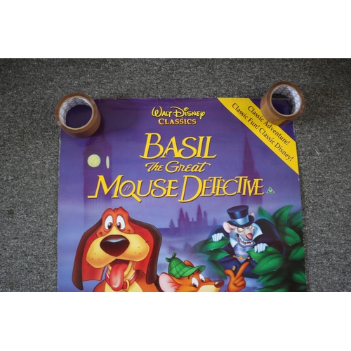 384 - Basil the Great Mouse Detective Movie Release Poster