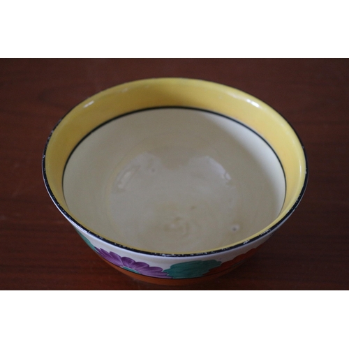 410 - Clarice Cliff Bowl from Christies 'The Barry Jones Collection' - Gay Day Bizarre - 14cm Dia x 7cm Ta... 