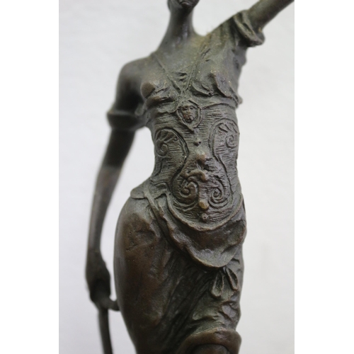 484 - Bronze - Blind Justice - 23.5cm Tall