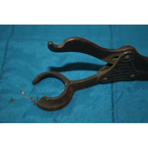 513 - 19th Century Lund Lever-Action Corkscrew