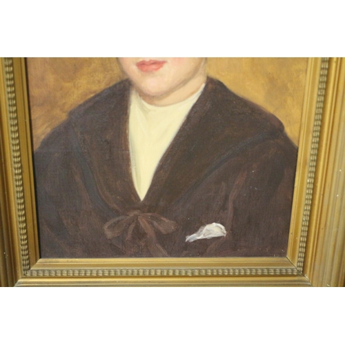 541 - Framed Oil on Canvas - Frank - by Cecil Round 1906