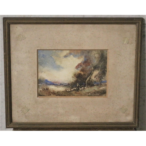 544 - Framed and Glazed Watercolour Painting by Morgan Alfred Thornley