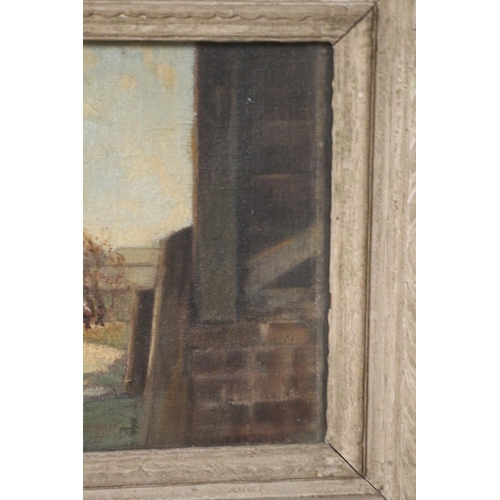 547 - Morgan Alfred Thornley. ABWS, NSA. (1897-1965) - The Old Barn 1939 Oil on Canvas Framed