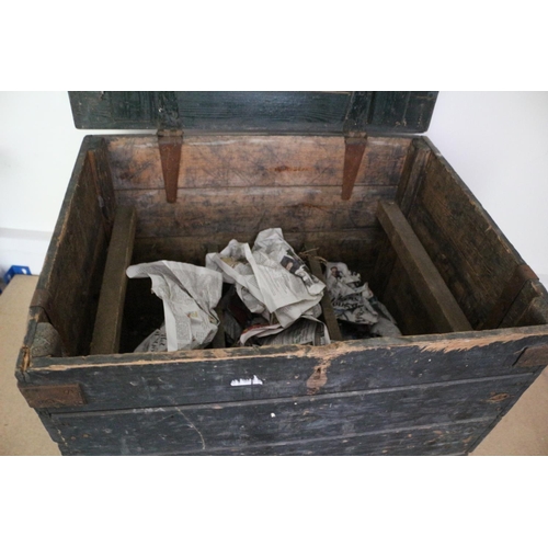 318 - Large Wooden Box