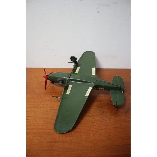 2 - Keil Kraft Control Line Model Hurricane with Engine - 49.5cm Wingspan