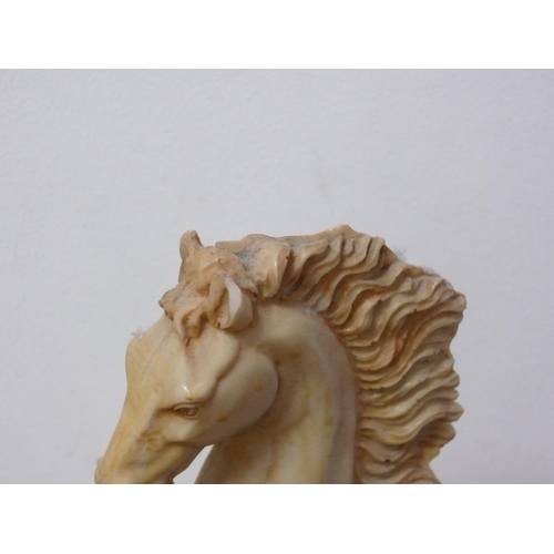 7 - Possibly Resin Horse Statue/Ornament, 36cm