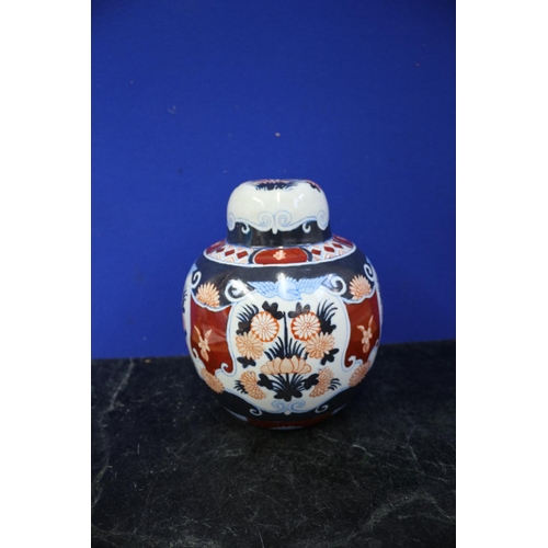 116 - Imari lamp base, hand painted