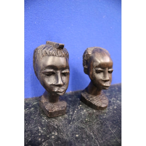 120 - Small African Busts